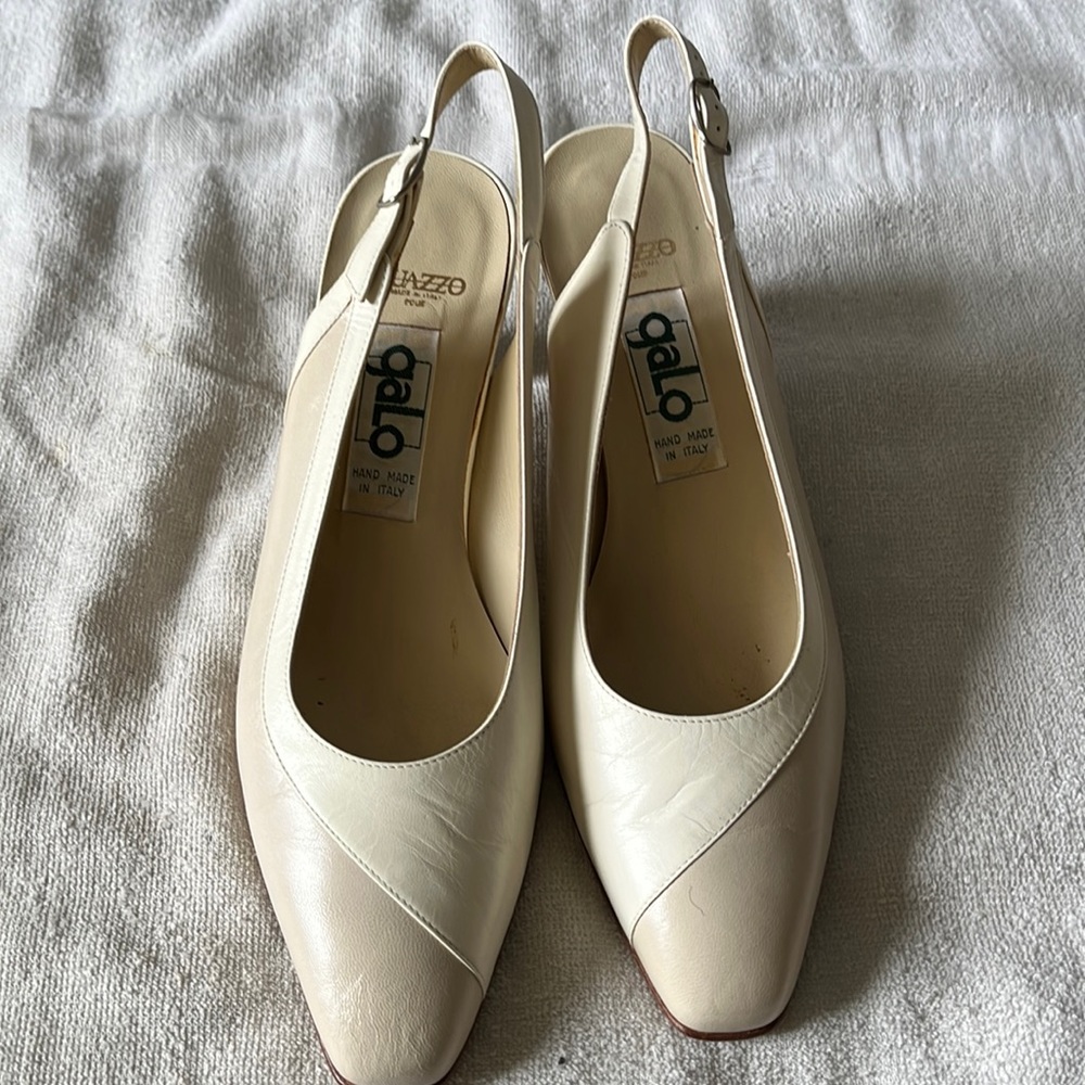 Galo open backed heels